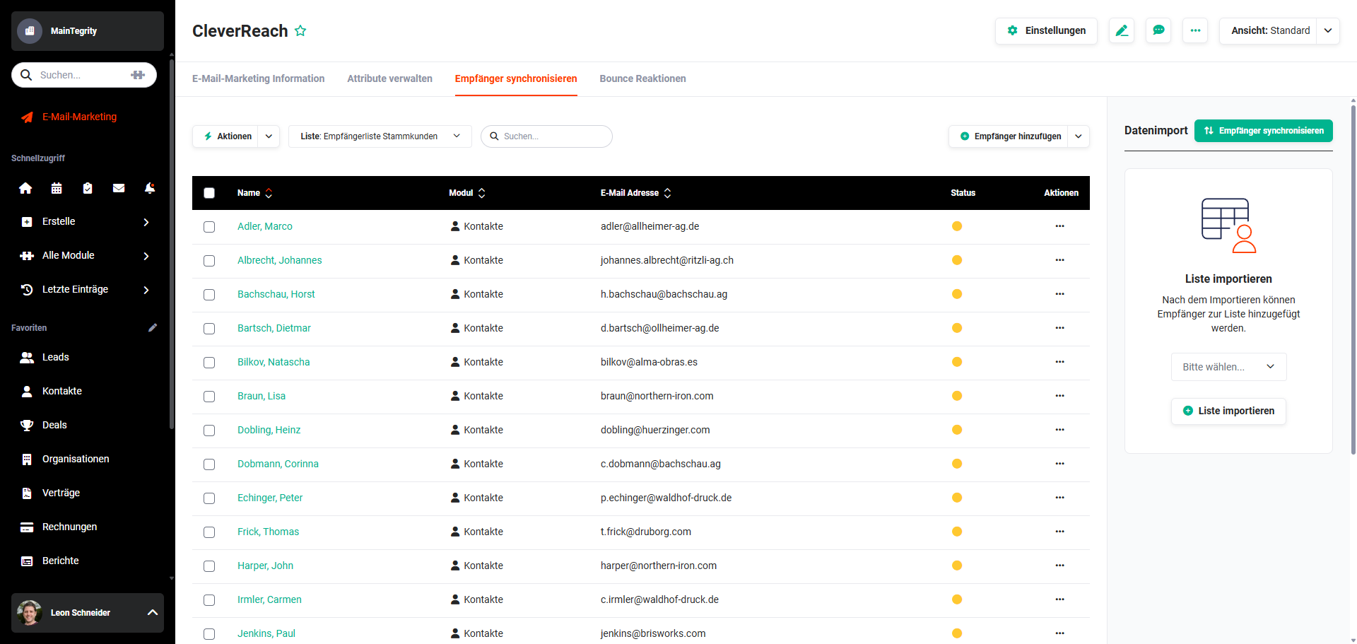 email_marketing_detailansicht_cleverreach_tab_empfaenger_synchronisieren_liste_nicht_synchronisiert.png